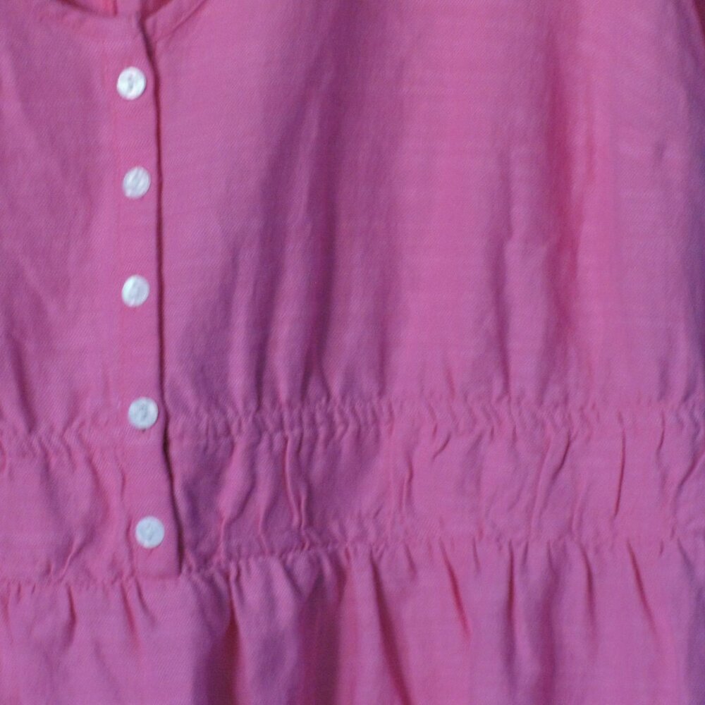 Isabel Pink Dress XL NWT $30 Knee Length Textured Cute - Picture 3 of 4